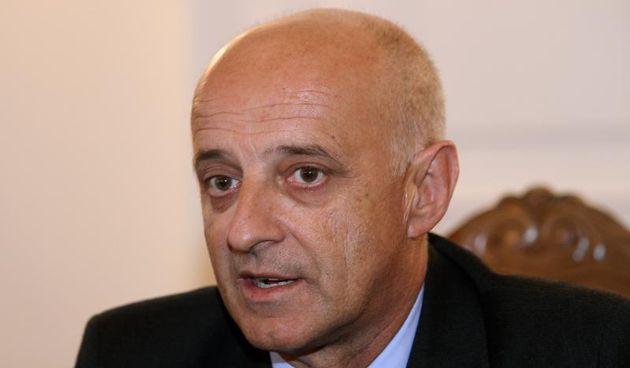 13.11.2013., Osijek – Zupan osjecko-baranjski Vladimir Sisljagic primio je ravnatelja DUZS-a Jadrana Perinica. Jadran Perinic. Photo: Marko Mrkonjic/PIXSELL