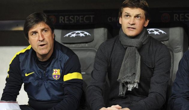 Jordi Roura i Tito Vilanova, foto: as.com
