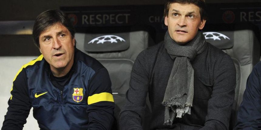 Jordi Roura i Tito Vilanova, foto: as.com