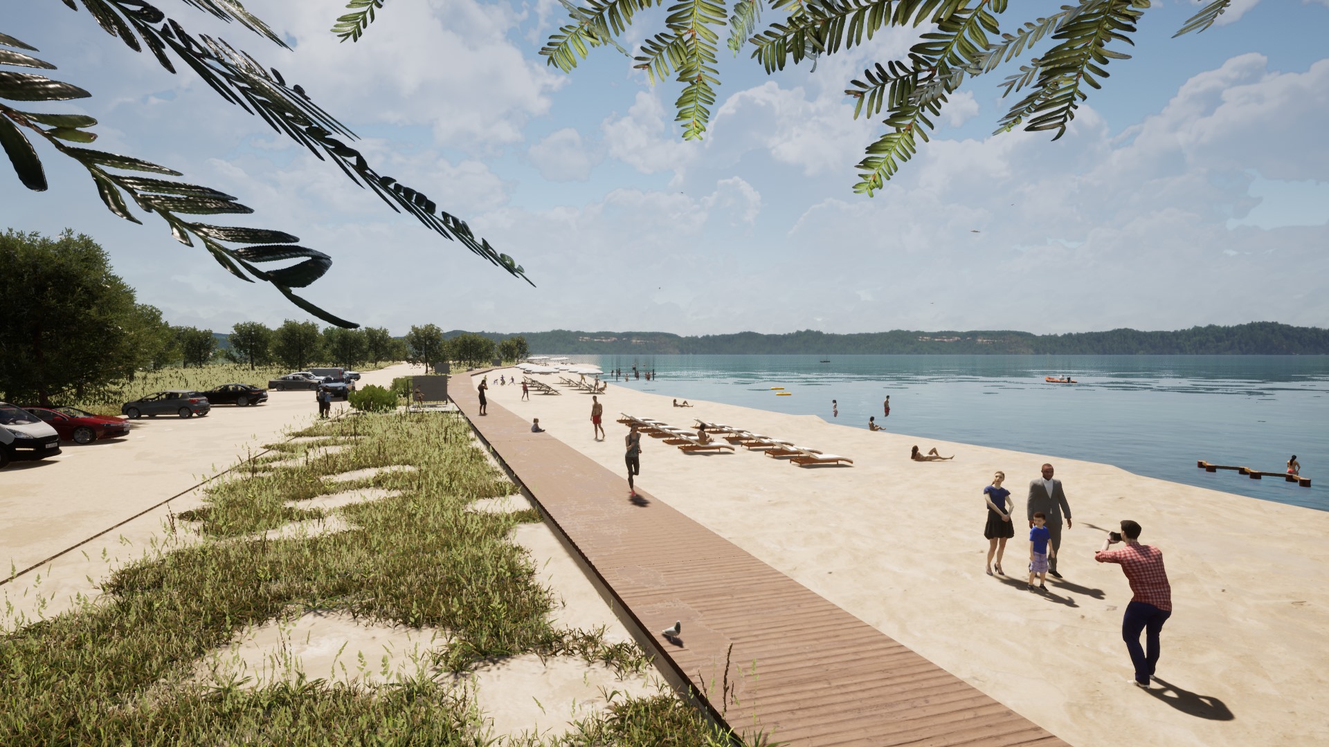 Idejni projekt plaže u Ljupču