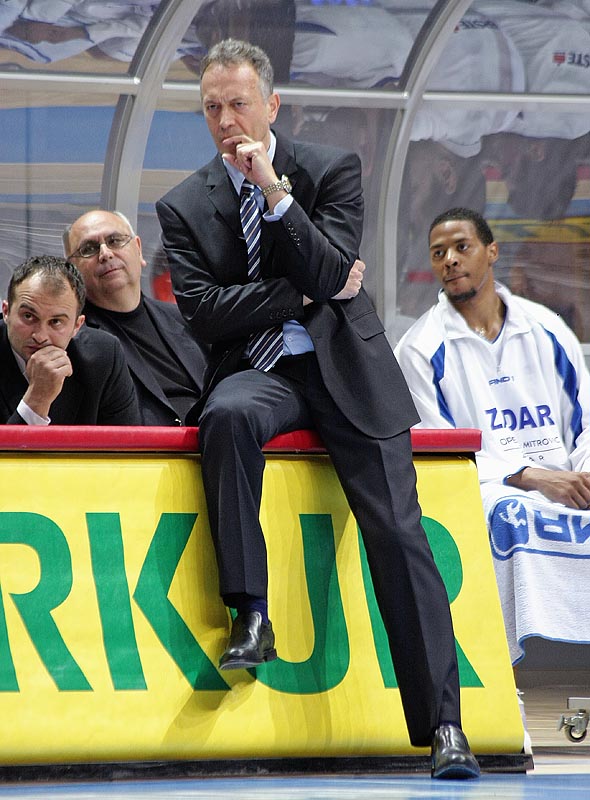 Zmago Sagadin, KK Zadar – KK Vojvodina (foto: Marin Gospić)