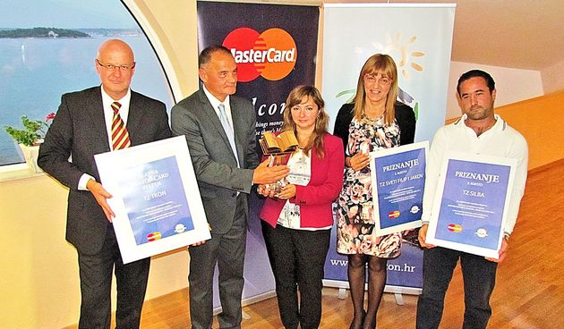 Turistička Zajednica Tkona prvi puta osvojila “Zlatnu MasterCard Statuu”