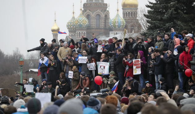 Rusija, prosvjedi