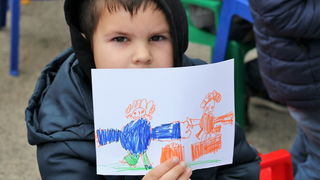 Sveti Nikola darivao mališane na Viru, Krampus bez posla Sveti Nikola darivao mališane na Viru, Krampus bez posla