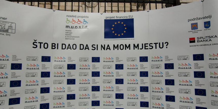 “Što bi dao da si na mom mjestu”, u organizaciji Mreže udruga osoba s invaliditetom Dalmacije u partnerstvu s Udrugom za civilno društvo i kvalitetu življenja Srma, Ante Raos “Što bi dao da si na mom mjestu”, u organizaciji Mreže udruga osoba s invaliditetom Dalmacije u partnerstvu s Udrugom za civilno društvo i kvalitetu življenja Srma, Ante Raos