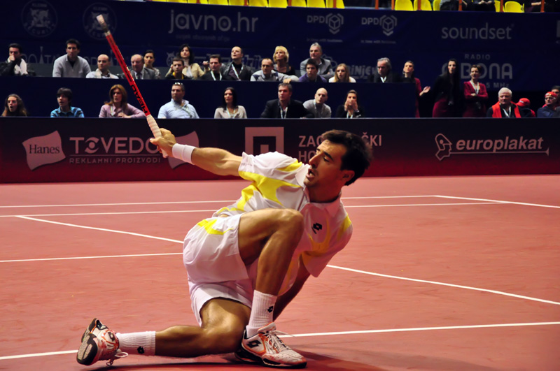 Finale ATP Zagreb: Dodig – Berrer, Foto: Andro Marcev Finale ATP Zagreb: Dodig – Berrer, Foto: Andro Marcev