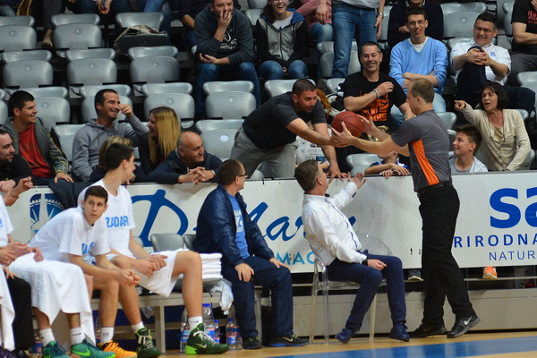 A-1 liga za prvaka, 9. kolo: KK Zadar – KK Kvarner 2010 81-66