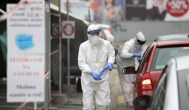 koronavirus, drive in