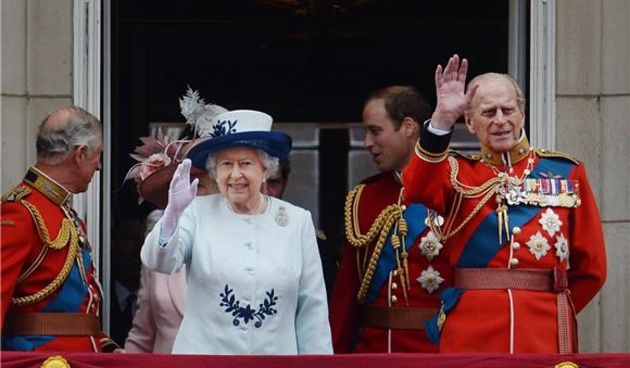 Elizabeta II. i princ Filip, Foto: Hina