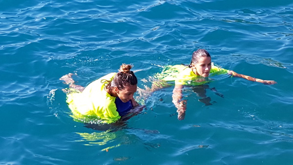 Sasvim osoban doživljaj – 10. dm Millennium Jump sa zadarske rive. Foto: Mladen Malik Barba Sasvim osoban doživljaj – 10. dm Millennium Jump sa zadarske rive. Foto: Mladen Malik Barba