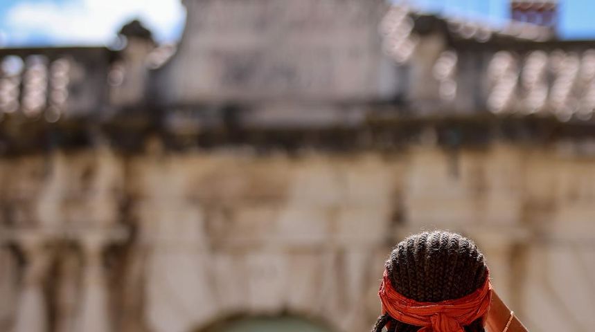 Subotnja špica, Zadar ilustracija, turisti Subotnja špica, Zadar ilustracija, turisti