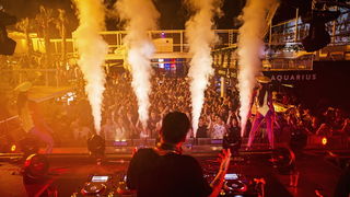 Trećeg dana Blacksheep Festivala u Aquarius klubu na Zrću nastupio je Moti. Foto: Goran Telak