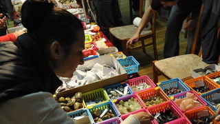 Split, 140412.
U Domu HV-a u Poljudu danas je zapoceo Medjunarodni sajam dragog i poludragog kamenja.Sajam traje do sutra i na njemu izlaze pedesetak izlagaca.Ovogodisnji sesti po redu sajam privukao je mnosto splicana koji su sa zanimanjem razgledavakli Split, 140412.
U Domu HV-a u Poljudu danas je zapoceo Medjunarodni sajam dragog i poludragog kamenja.Sajam traje do sutra i na njemu izlaze pedesetak izlagaca.Ovogodisnji sesti po redu sajam privukao je mnosto splicana koji su sa zanimanjem razgledavakli