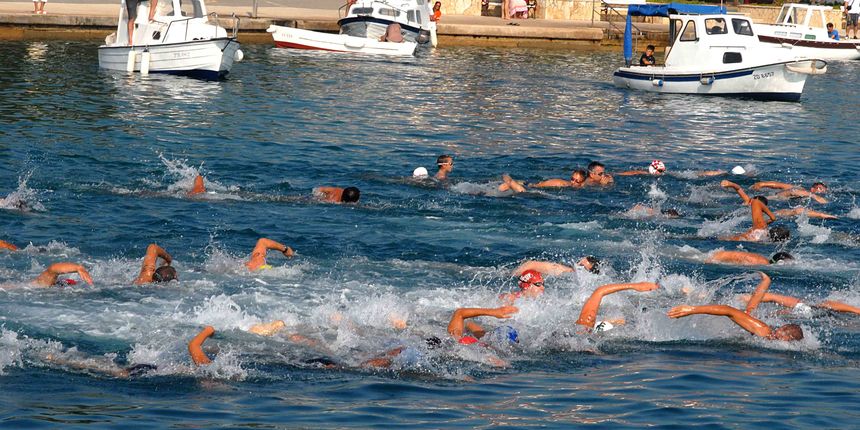 43. plivački maraton Preko – Zadar, foto: PK Zadar