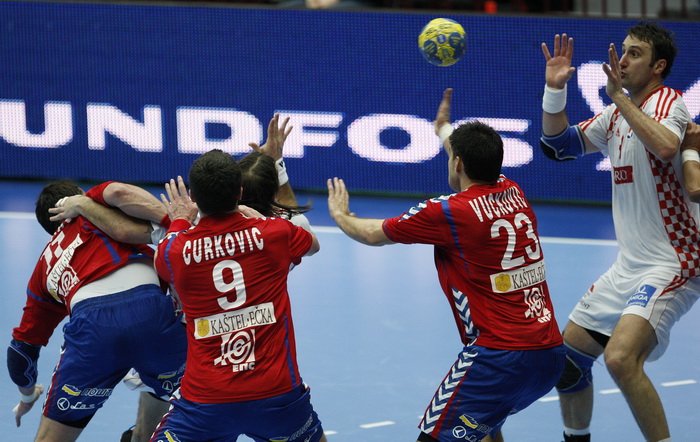 Malmo, 190111.
Malmo Arena, 22. svjetsko rukometno prvenstvo, utakmica izmedju Hrvatske i Srbije.
Na fotografiji: Igor Vori.
Foto: Ante Cizmic / CROPIX Malmo, 190111.
Malmo Arena, 22. svjetsko rukometno prvenstvo, utakmica izmedju Hrvatske i Srbije.
Na fotografiji: Igor Vori.
Foto: Ante Cizmic / CROPIX