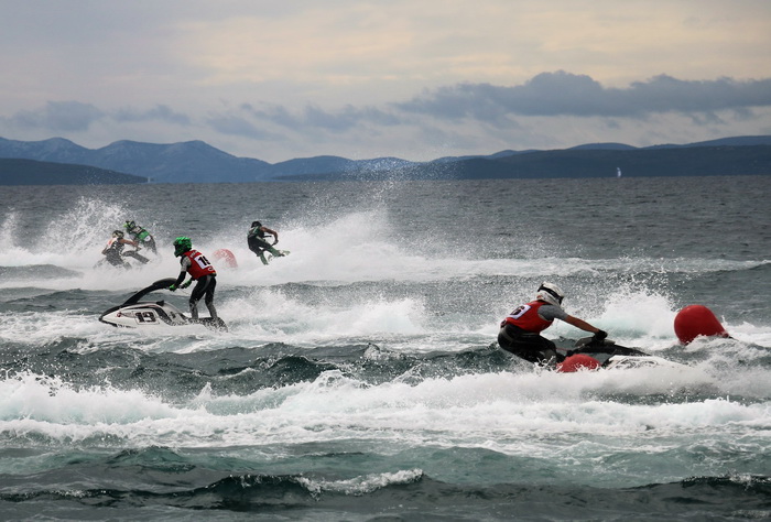 Plaža Jadro u Viru: Finalni dan posljednje utrke Alpe Adria Jet Ski Toura 2016. Foto: Kažimir Škrbić/Virski list