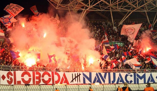 18.12.2103., Split – Uzvratna utakmica cetvrtfinala Hrvatskog kupa u Splitu izmedju HNK Hajduk i GNK Dinamo na Poljudu. Photo: Ivo Cagalj/PIXSELL