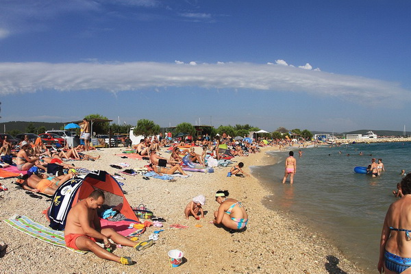Bibinje: Turnir u odbojci na pijesku “Punta 2016”, pobjednice ekipa Cavsica iz Zadra. Foto: Leo Banić
