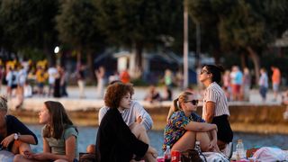 Bablje ljeto u Zadru: Riva je puna turista