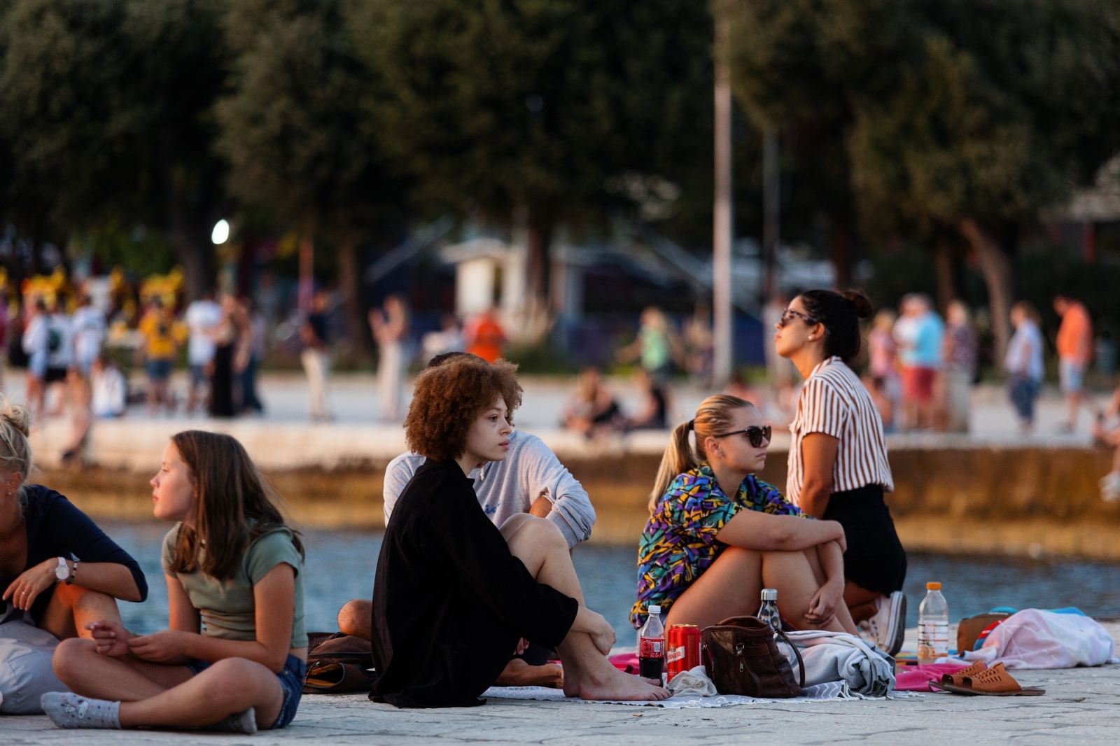 Bablje ljeto u Zadru: Riva je puna turista