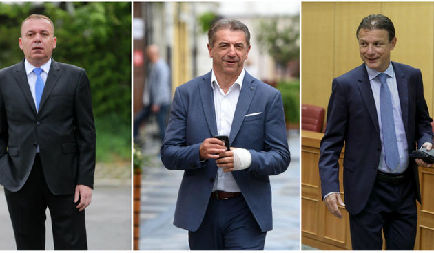 Milan Kolić, Darko Milinović, Gordan Jandroković