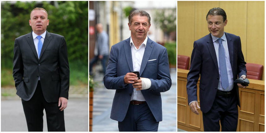 Milan Kolić, Darko Milinović, Gordan Jandroković Milan Kolić, Darko Milinović, Gordan Jandroković