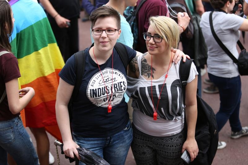 Održan je XV Zagreb Pride pod motom Još Hrvatska ni propala. Photo: PIXSELL Održan je XV Zagreb Pride pod motom Još Hrvatska ni propala. Photo: PIXSELL