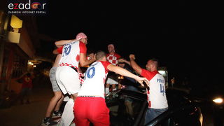 Bibinje: Navijanje za Vatrene i fešta nakon pobjede nad Rusijom