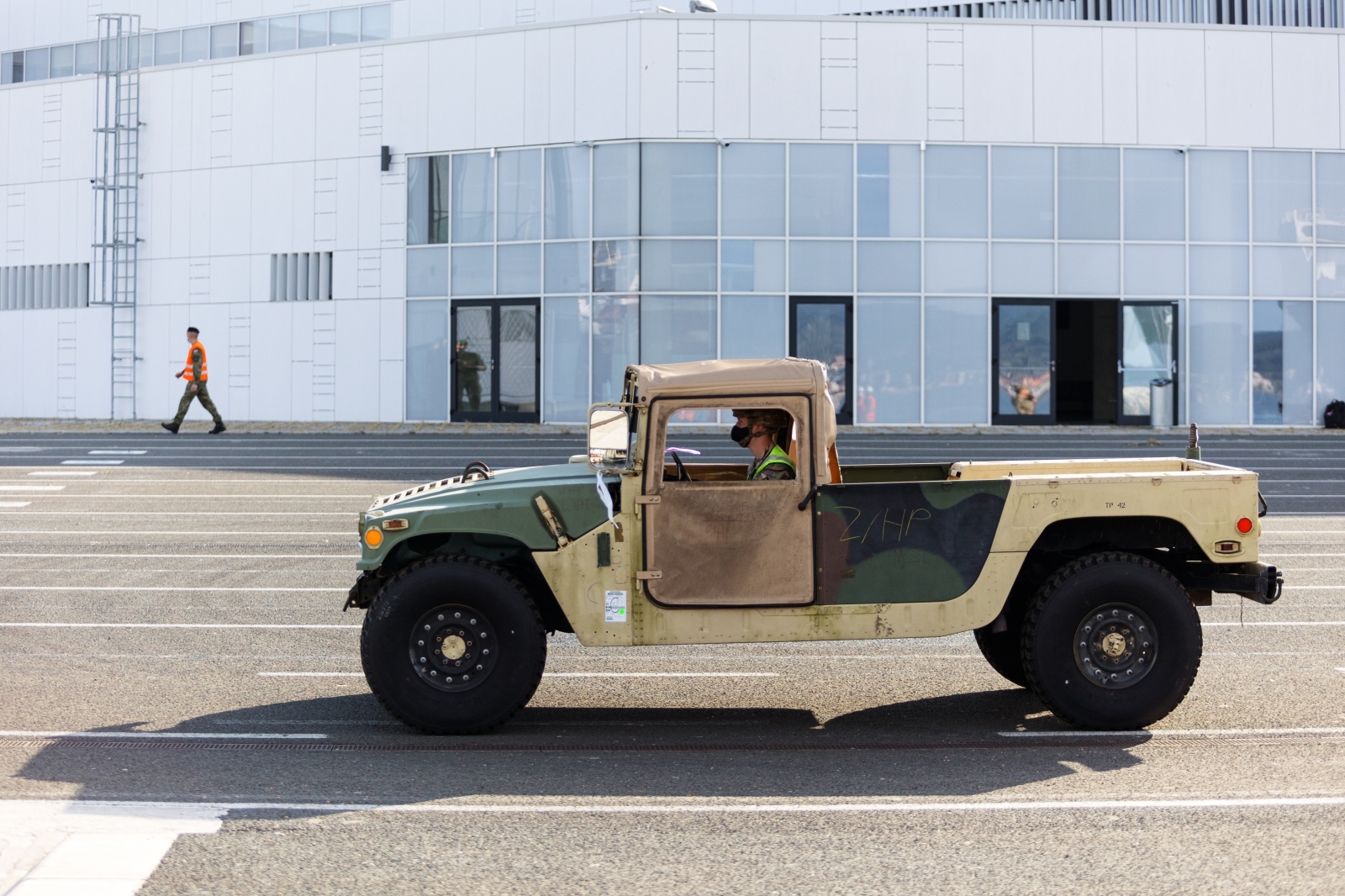 U Gaženicu dopremljena vojna oprema i sredstva za vježbu Immediate Response 21 U Gaženicu dopremljena vojna oprema i sredstva za vježbu Immediate Response 21