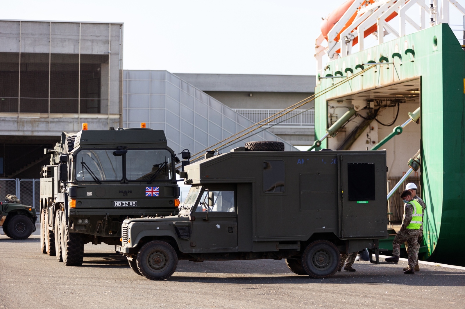 U Gaženicu dopremljena vojna oprema i sredstva za vježbu Immediate Response 21 U Gaženicu dopremljena vojna oprema i sredstva za vježbu Immediate Response 21