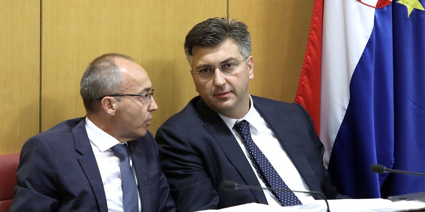 Damir Krstičević, Andrej Plenković Damir Krstičević, Andrej Plenković