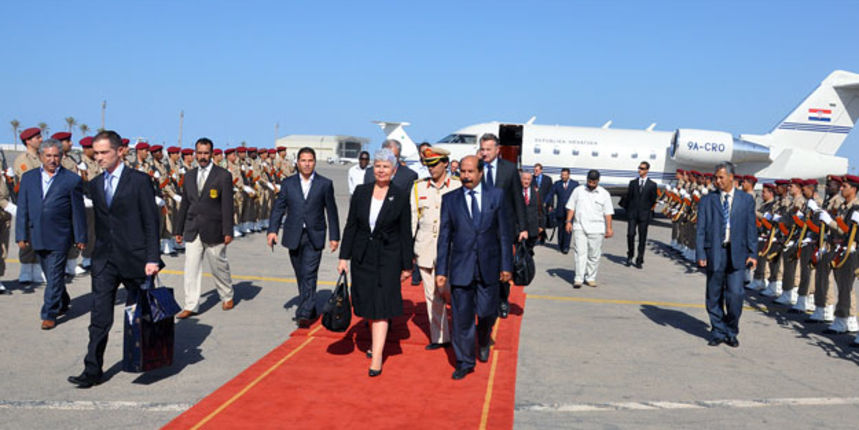 Kosor, Libija (Foto: Vlada.hr) Kosor, Libija (Foto: Vlada.hr)