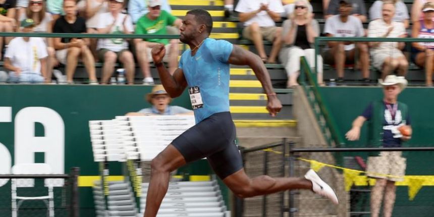Justin Gatlin, foto: BBC Sport ‏@BBCSport