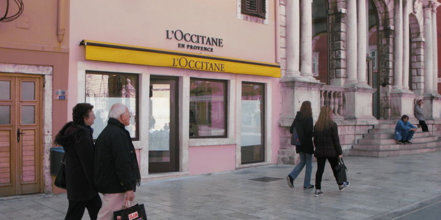 Parfumerija L’Occitane na trgu