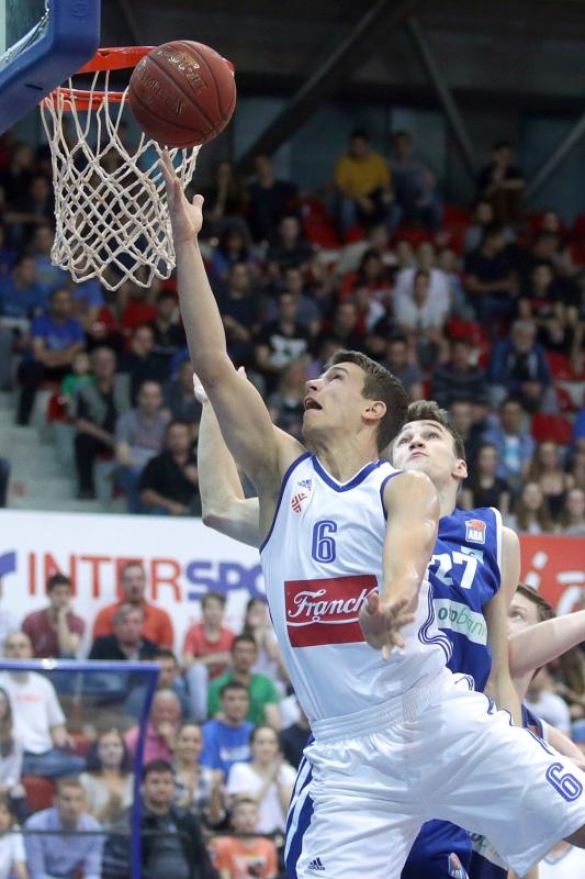 KC Drazen Petrovic, Zagreb – A-1 muska Liga za prvaka, polufinale, 3. utakmica, KK Cibona – KK Zadar 80-71. Photo: Goran Stanzl/PIXSELL KC Drazen Petrovic, Zagreb – A-1 muska Liga za prvaka, polufinale, 3. utakmica, KK Cibona – KK Zadar 80-71. Photo: Goran Stanzl/PIXSELL
