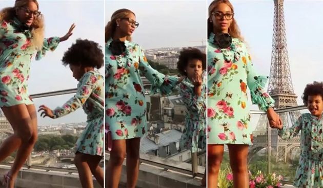 Beyonce i kćer, Pariz, moda