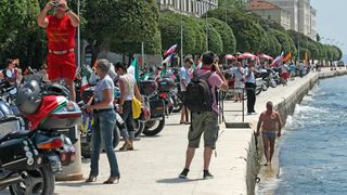Susret bikera u Zadru (foto: Marin Gospić)