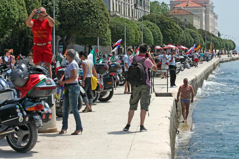 Susret bikera u Zadru (foto: Marin Gospić)