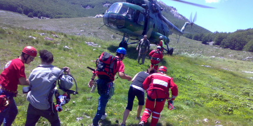 HGSS – Spasavanje ozlijedjene natjecateljice 21. lipnja 2008. HGSS – Spasavanje ozlijedjene natjecateljice 21. lipnja 2008.