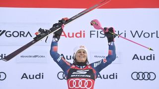 Zrinka Ljutić pobjedica je slaloma u Kranjskoj Gori Zrinka Ljutić pobjedica je slaloma u Kranjskoj Gori