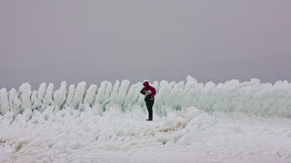 Senj u zagrljaju ledenog pokrivača, foto: Leo Banić