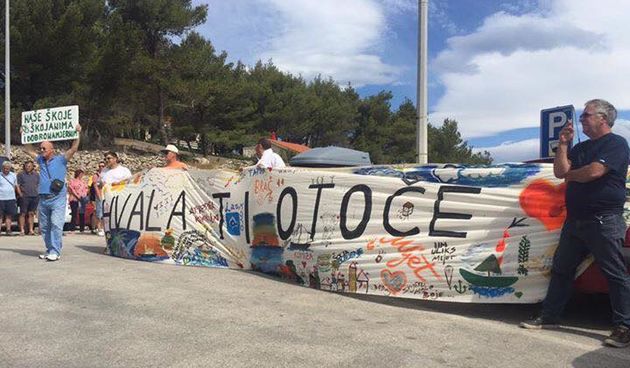 prosvjedi na Jadranu