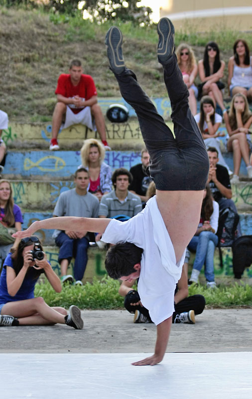 Grafiti, Hip hop & Break battles – Kapetanski park (foto: Marin Gospić)
