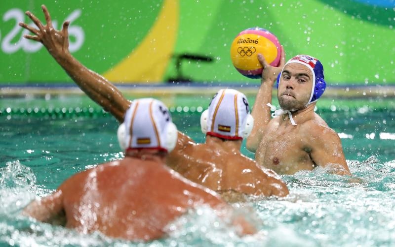 Olimpijske igre 2016., vaterpolo, skupina B, 3. kolo, utakmica Hrvatska – Španjolska 4-9. Photo: Igor Kralj/PIXSELL