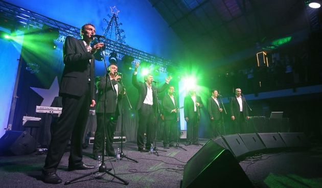 Zadar: Božićni koncert klape Intrade u Arsenalu, photo: Filip Brala/PIXSELL