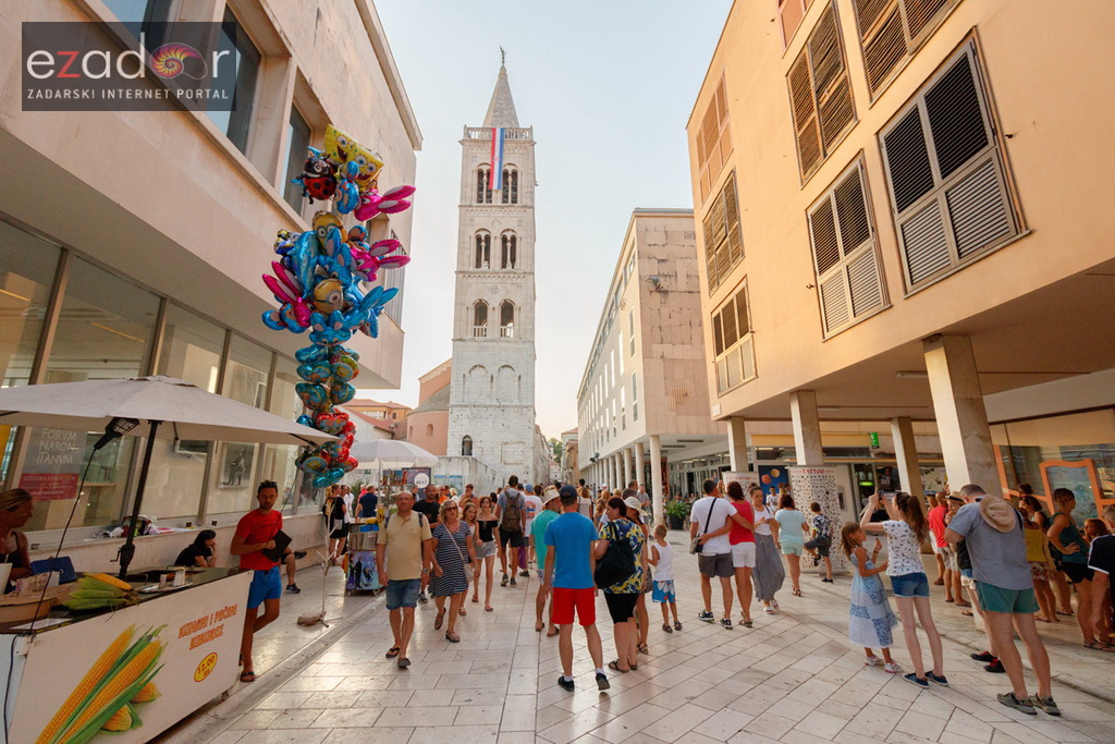 Večernji đir po gradu 5. kolovoza 2017., ljeto u Zadru