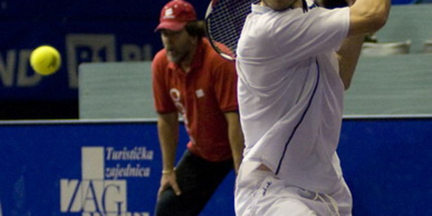 Roko Karanusic, PBZ Zagreb Indoors, 26.2.2008. Roko Karanusic, PBZ Zagreb Indoors, 26.2.2008.