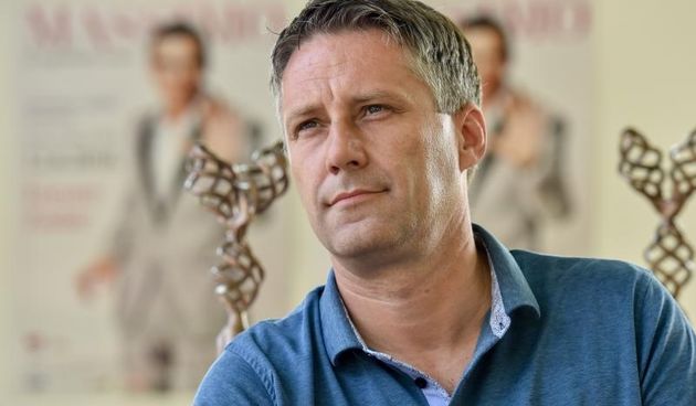 Direktor Turisticke zajednice Ante Rados i pjevac Massimo Savic najavili su veliki koncest Massima na Forumu sa Zagrebackim solistima. Photo: Dino Stanin/PIXSELL