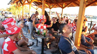 Bibinje: Navijanje za Vatrene i fešta nakon pobjede nad Rusijom