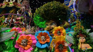 Tradicionalni karneval u Brazilu, foto: NELSON ALMEDIA Tradicionalni karneval u Brazilu, foto: NELSON ALMEDIA